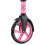 Pink scooter til børn - justerbar højde, let 2
