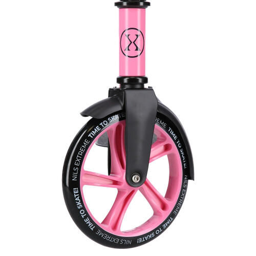 Pink scooter til børn - justerbar højde, let 1