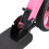 Pink scooter til børn - justerbar højde, let 8