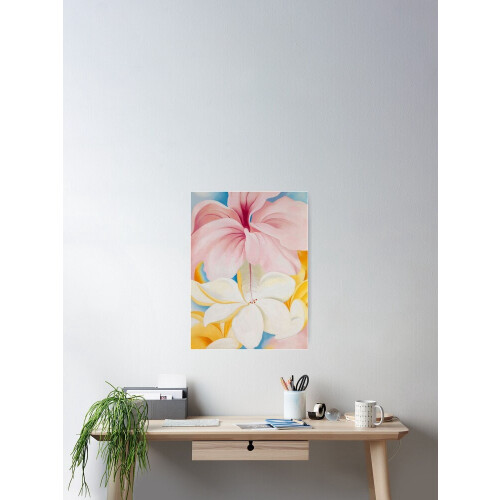 Georgia O'Keeffe Hibiskus Kunstdruck 1