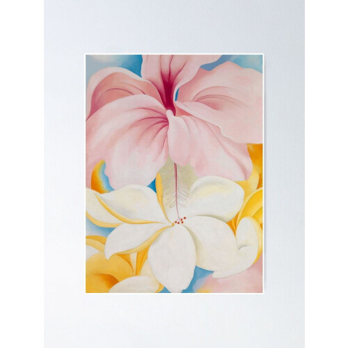 Georgia O'Keeffe Hibiskus Kunstdruck 2