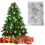 Staron mini Christmas balls ornaments silver 6 pcs 2