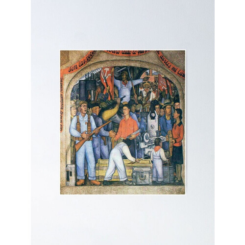Diego Rivera Modernes Kunst Poster-Set 2