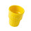Ice Cream Cone Shape Ceramic Cup Sundae Dessert-Yellow 1
