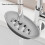 2Pieces Modern Soap Dish With Water Drainage Design-Blue 5