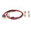 2 Set RC Car Part: 1 Pcs LED Lamp Light Control  Panel System & 1 Set 4 LED Light Kit with 3CH Lamp Control Panel 5