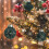 Flocked Velvet Christmas Tree Ornaments Set 12pcs 5