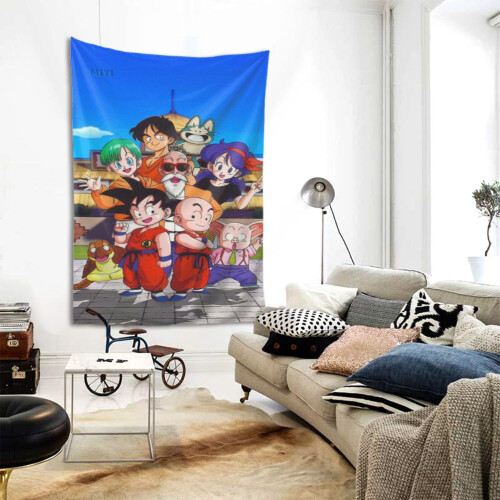 Dragon Ball -seinävaate, polyesteriä, 60x40 tuumaa 1
