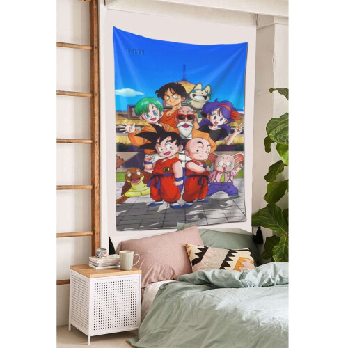 Dragon Ball -seinävaate, polyesteriä, 60x40 tuumaa 2