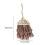 Macrame Santa Wall Hanging Ornament Brown Cotton 4
