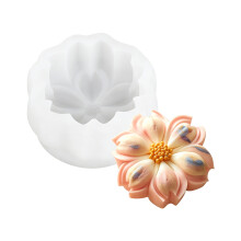 Heat Resistant Baking Molds For Making 3D Peach Blossom Cakes-2