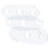 3Pcs Contemporary Acrylic Stemwares Stand For Secure And 1