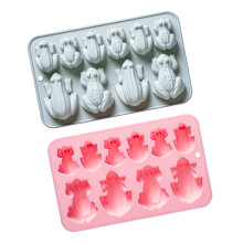 10 Cavity Silicone Chocolate Molds Household Food Grade Candy