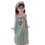Children Bathrobe Towel Set Includes Headband Quick-Green 1 1