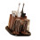 Practical Toothbrush Stand With Rinsing Cup Toothpaste-Black 1