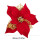 Gold Glitter Artificial Flower Ornaments 2 PCS 6