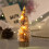 LED Mini Christmas Tree Brown with Lights 6-inch Battery 5