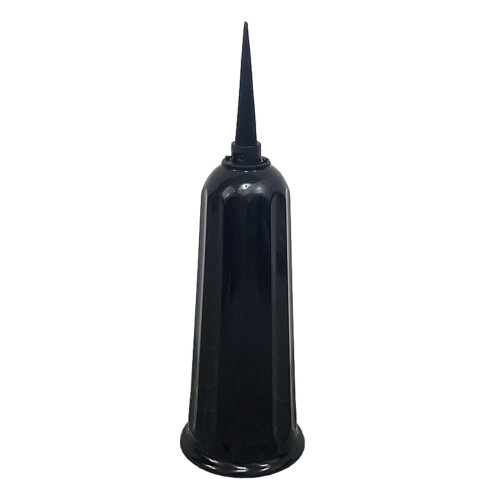 Jarrón de cementerio con estaca desmontable – Negro 2