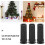 Plastic Tree Base Stand Black 6-Pack 3