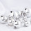 Silver Christmas Plating Ball Set 6 pcs 6 cm 8