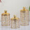 Moderne stapelbare voorraadcontainers, set van 3,-Transparant 2