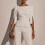 (Pink, S) Spring Summer Solid Beaded Slim Jumpsuit for Women 3