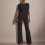 (Pink, S) Spring Summer Solid Beaded Slim Jumpsuit for Women 5