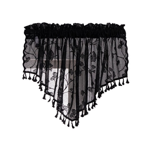 Sheer Valance for Lace Drapes Polyester 55x24 Inch 1