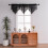 Sheer Valance for Lace Drapes Polyester 55x24 Inch 4