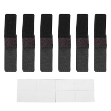Office Chair Leg Pads Covers Non-Slip Hook and Loop Fasteners Chair Feet Wrap Pads Protectors Hardwood Floor Glides