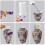 Vases à fleurs fabriqués à partir de 120 pièces de puzzle-D 6