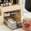Space Saving Makeup Box With Clear Revolving Tower And-1 7