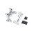 Metal Steering Servo Fixed Mount Bracket  with Metal Pull Rod Base  & Axle  Servo Bracket Mount Accessories 8
