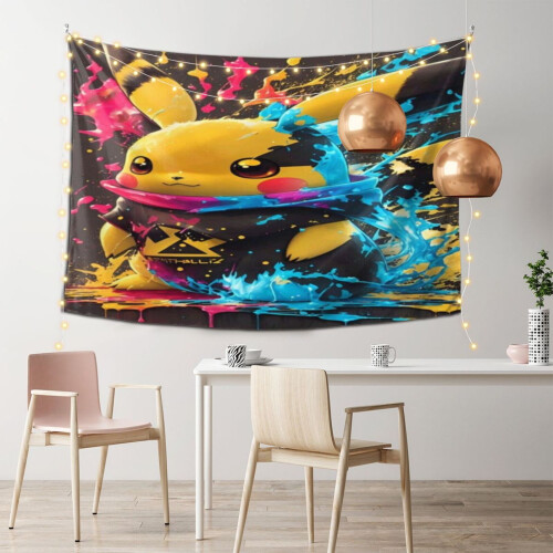 Pokemon-seinävaate 60x40 tuumaa 1