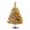 Illuminated Snowflake Flocked Christmas Tree with Metal 5