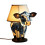 Vintage Cow Resin Table Lamp – USB LED, 18 cm 2