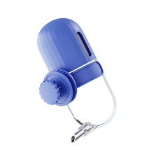 Handige automatische vogelwaterautomaat voor het-Diepblauw