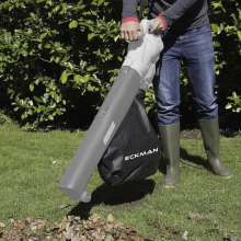 ECKMAN 45L Leaf Blower Vacuum Bag for 3000W Shredder, Heavy Duty Replacement Collection Bag, Large Capacity Garden Waste Bag