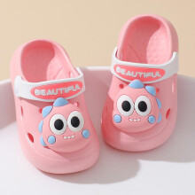 (pink, Size 23/24) EVA Kids Summer Clog Sandals Cartoon Non-Slip Toddler Boys Girls Cute Indoor Outdoor Toe-Cap