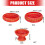 Stylish Plastic Handwoven Serving Bowl For Kitchen Dining-34x9 2