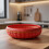 Stylish Plastic Handwoven Serving Bowl For Kitchen Dining-34x9 5