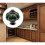4pcs Grass Green Pumpkin Vintage Ceramic Cabinet Knobs, Vintage Drawer Pulls and 5