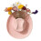 Rustics Farmhouse Vases Ceramic Flower Vases Decorative-Pink 1