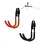 2 Wall-Mounted Composite Pulley with Wall-Mounted Bow Frames Storage and Display Equipment Metal Hooks 2