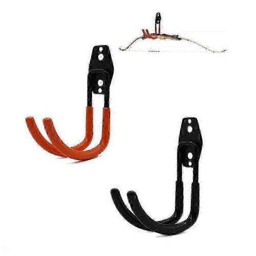 2 Wall-Mounted Composite Pulley with Wall-Mounted Bow Frames Storage and Display Equipment Metal Hooks 1