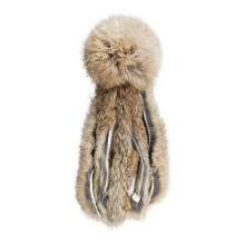 Snuggle Proof Rabbit Hair Octopuses Cats Teaser Toy For Dog-1P