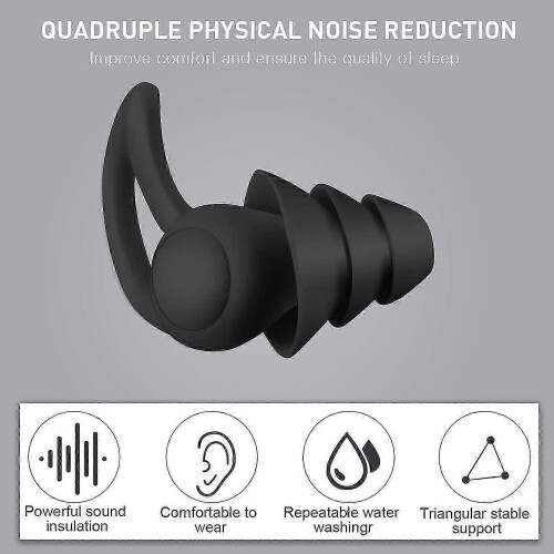 Soft Sleep Earplug Noise Canceling Earplug Wireless Silicone Earplug Reusable 2