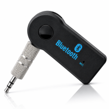 AUX Bluetooth Adapter 3.5mm Phone Car Stereo Music Receiver with Mic
