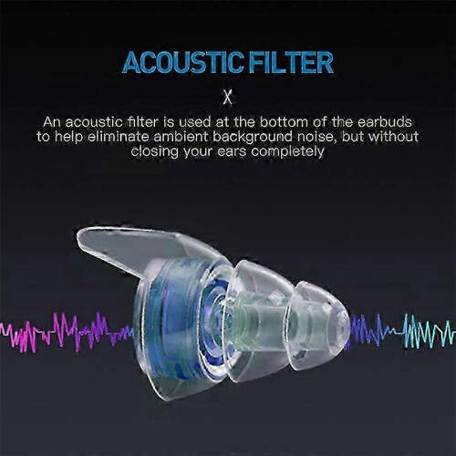 High Fidelity Concert Earplugs with Filter 1