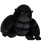 Poupée d'animal en peluche de coussin de jouet de fourrure-35cm 1